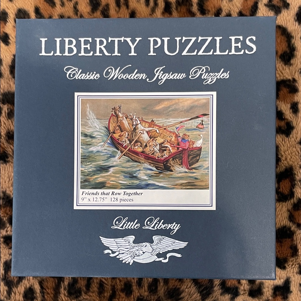 Liberty puzzle never used “Friends That Row Together”